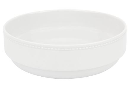 SALADEIRA 23CM PERLA WHITE